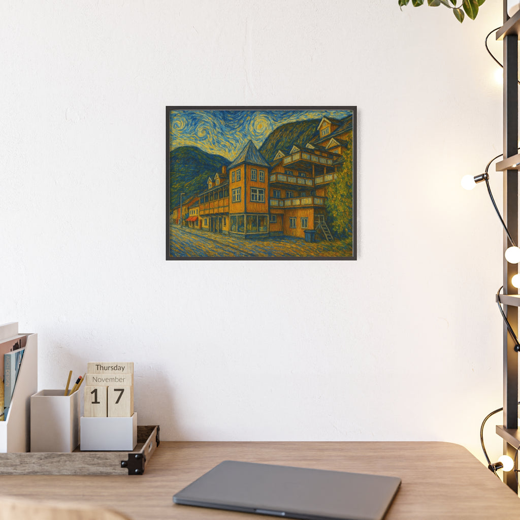 De gule leilighetene