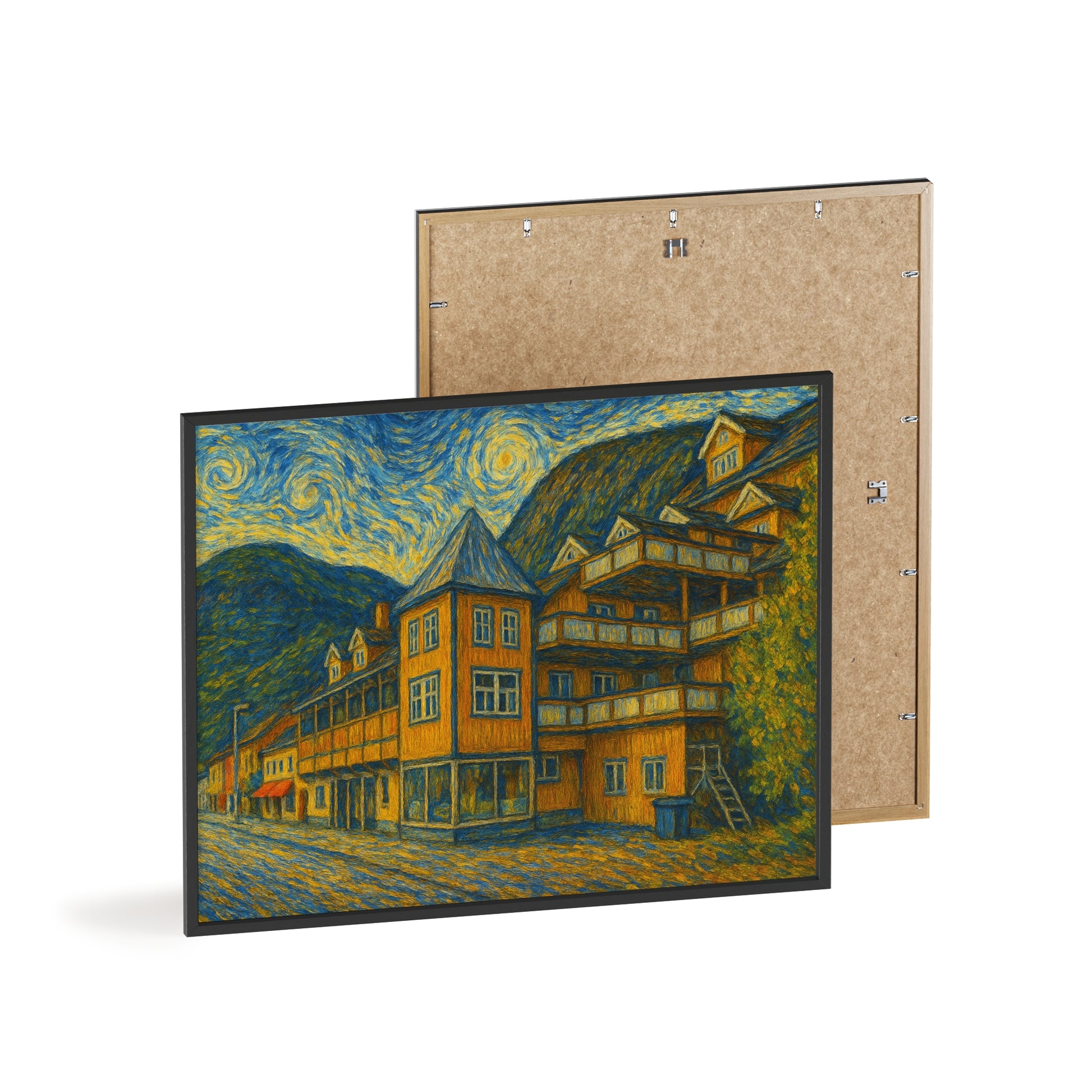 De gule leilighetene