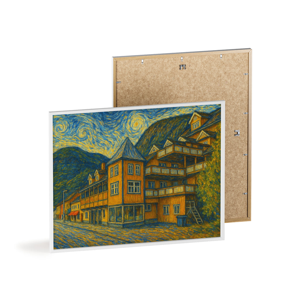 De gule leilighetene